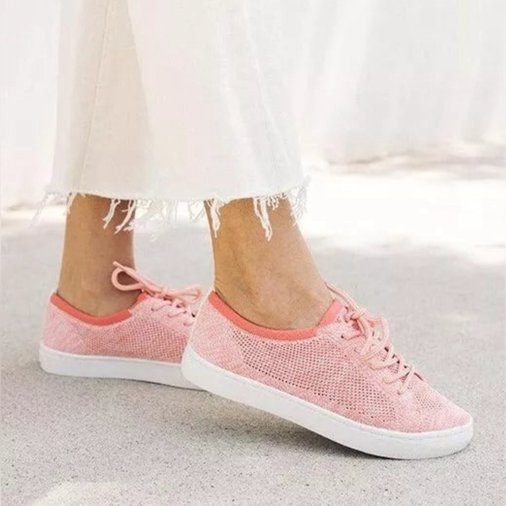 SOLUDOS CORAL CONFETTI ASHORE SNEAKERS SIZE 10 NEW IN BOX